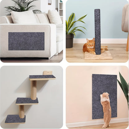 No More Torn Sofas™ – Clear Anti-Scratch Cat Protection Mat